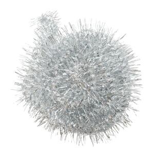 Flippy Karácsonyi girland, 18. modell, ezüst, méret: 2 m x 8 cm, anyag: PVC fólia, beltéri/kültéri