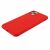 Apple iPhone 11 Pro Liquid Silicone Case kompatibilis védőtok piros 120156127