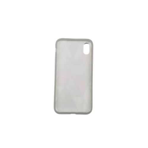 Apple iPhone X / XS Soft IMD TPU márvány geometriai tok fehér 138847357