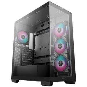 DeepCool Midi - CG580 4F - черен - R-CG580-BKADA4-G-1 120158610 - DeepCool