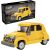 CaDA C55021W Citroën 2CV Baustein, gelbes Automodell, 298 Teile, Boxverpackung
