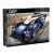CADA C55053W Supersonic Star versenyautó építőjáték doboz, LEGO kompatibilis, 164 darab
