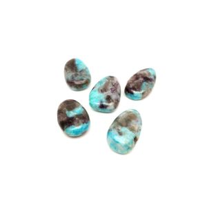 25/30mm Amazonit madagaszkári csepp 120164807 - Ásvány