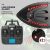 Bait Planted Boat, Nadit und Momit iUni U70, 2 Tanks, 1,5 kg, 500 m, 5200 mAh, 5,4 km/h, 2,4 GHz Fernbedienung 132079401