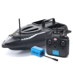 Etetőhajó iUni V700, 2 Etető Rekesz, 1.5kg, 500m, 5200mAh, 5.4km/h, 2.4GHz Távirányító 132079401 - IUni