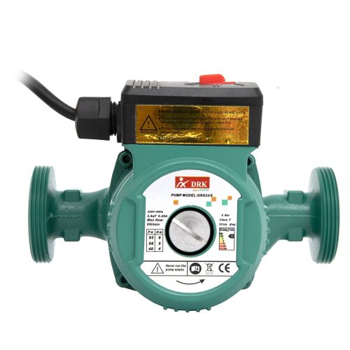DRK GRS 32/6 központi keringetőszivattyú, 93W, 55 l/perc, 6 bar, hőerőművekhez