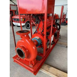 KSB dízel professzionális vízmotoros szivattyú, Volvo Penta motor, nagy áramlási sebesség 580 mc3/h, 16 bar öntöző mezőgazdaság 120167373 - Öntözés