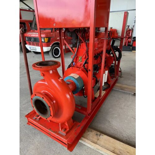 KSB dízel professzionális vízmotoros szivattyú, Volvo Penta motor, nagy áramlási sebesség 580 mc3/h, 16 bar öntöző mezőgazdaság 120167373