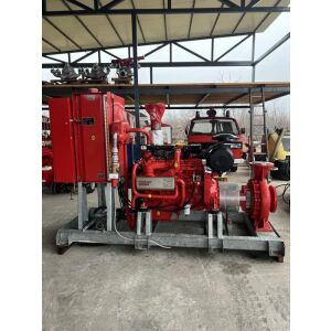 KSB dízel professzionális vízmotoros szivattyú, Volvo Penta motor, nagy áramlási sebesség 600 mc3/h, 16 bar öntözés mezőgazdaság 4 120167374 - Öntözés