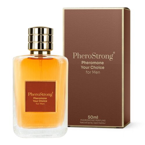 PheroStrong Pheromone Your Choice for Men 50ml parfüm, férfi illat, természetes spray vaporisateur