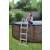 Rebrík do bazéna Bestway Steel Pro Max 3,66m x 1,0m okrúhleho nadzemného