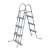 Bestway Mykonos Lux 366x100cm Metal frame pool with spinner and ladder (FFA 201) #brown 41486216