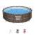 Bestway Mykonos Lux 366x100cm Metallrahmenpool mit Spinner und Leiter (FFA 201) #braun 41486216
