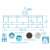Bestway Mykonos Lux 366x100cm Metallrahmenpool mit Spinner und Leiter (FFA 201) #braun 41486216