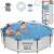 Bestway Steel Pro MAX 305x76cm metal frame pool with filter pump, filter cartridge, hose, and instructions