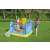 Bestway inflatable bounce house with people playing in it