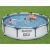 Bestway Steel Pro MAX above ground pool with family in the water