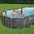 Set piscina cu cadru metalic oval cu efect din lemn Bestway ESPIRITU 610 x 366 x 122 cm 81356687}