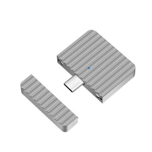Logilink Nagyon kicsi USB 3.2 Gen2x1 SSD ház, USB-C   PCIe NVMe, ezüst