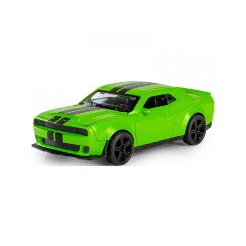 Fém Dodge Charger autómodell - zöld 120183154