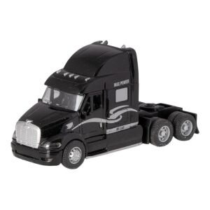 Kenworth T700 miniatűr fém teherautó – Fényszóróval és hanghatásokkal - fekete