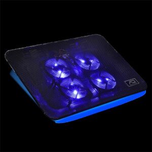 Advance AIRSTREAM 17 laptop cooling pad with blue LED lights - Laptop accessory