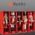 Ruhhy Diótörő a karácsonyfához - Set of 5 Wooden Nutcracker Christmas Ornaments in Box