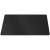Black office chair mat, 100 x 140 cm, for hard floors, protects against scratches