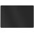 Black office chair mat, 100 x 140 cm, for hard floors, protects against scratches
