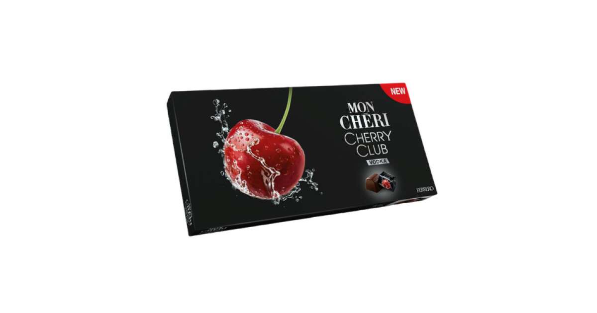 Mon cheri 157g cherry club vodka