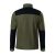 A zöld és fekete unisex polár dzseki hátulnézete, Effect polár military 2XL