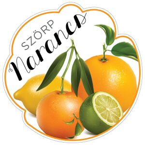 Szörp cimke Naranc 5 db/csomag 120225818 - Bor & Pálinka főzés