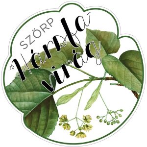 Szörp cimke Hársfavirág 5 db/csomag 120225846 - Bor & Pálinka főzés
