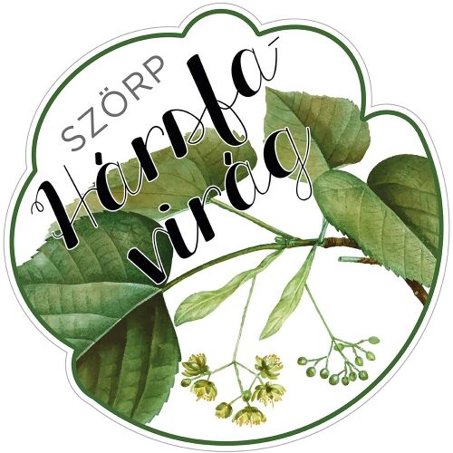 Szörp cimke Hársfavirág 5 db/csomag 120225846