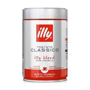 Illy Klasszikus Őrölt Kávé - 100% Arabica - 250g