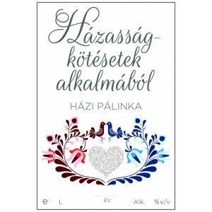 Pálinkás cimke Házasságkötésetek alkalmából Házi pálinka 5 db/csomag 120227217 - Bor & Pálinka főzés