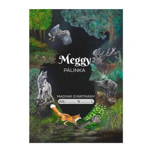 Pálinkás cimke Vadász Meggy 5 db/csomag 120227368 - Bor & Pálinka főzés