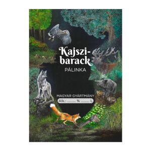 Pálinkás címke Vadász Kajszibarack 5 db/csomag 120227366 - Bor & Pálinka főzés