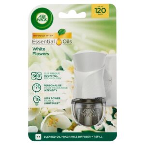 Air Wick Electric Air Freshener Device with White Flowers Refill 19ml 139045655 - Diffuser and Electric air freshener