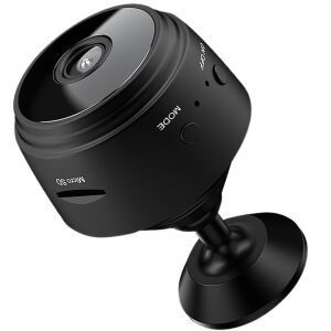 Mini kémkamera S DEPOT, kémeszköz videokamerával és mikrofonnal, Wi-Fi-vel, éjjellátóval, 1080p felbontással és 150°-os szöggel