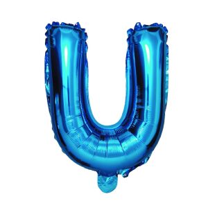 S DEPOT® fólia lufi, kék, U betű alakú, 40 cm