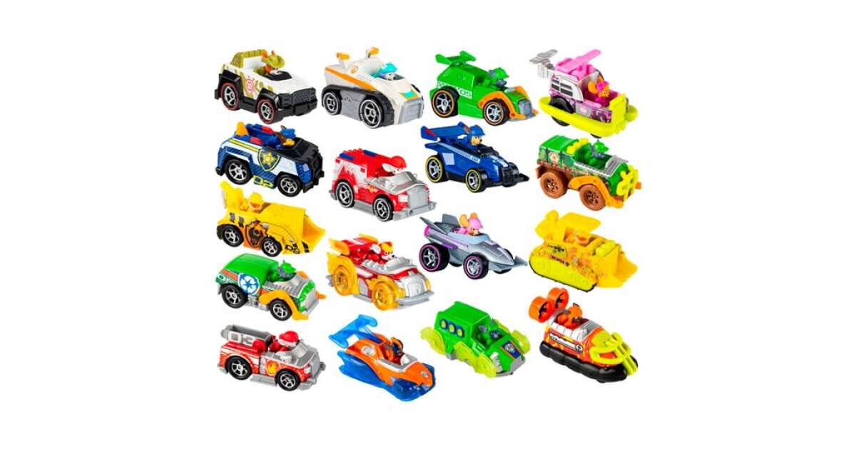 Paw Patrol Sortiment an kleinen Autos 8cm gemischt Pepita