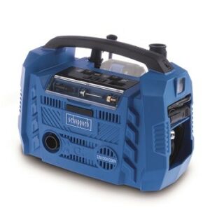 Przenośny kompresor powietrza Scheppach Air Force 6, widok pod kątem - Scheppach