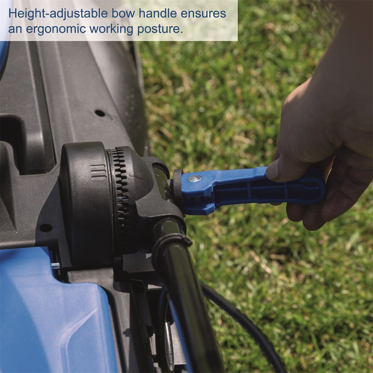 Scheppach BC-MP380-X-SET XL2 akkus fűnyíró indukciós motorral 4 a...