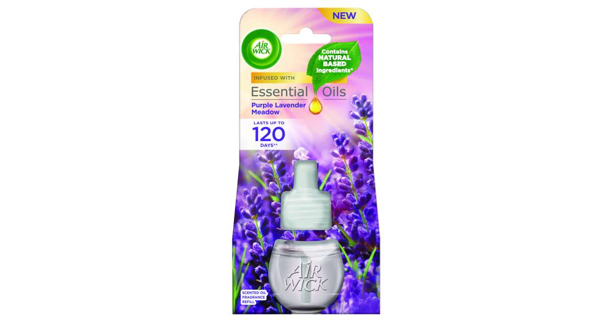 Air Wick Lavender Field Refill for Electric Air Freshener 19ml