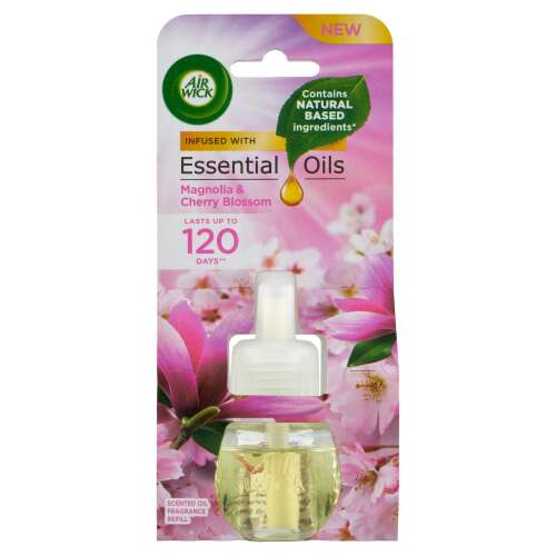 Air Wick Magnolia și flori de cireș Reîncărcare pentru odorizant electric 19ml