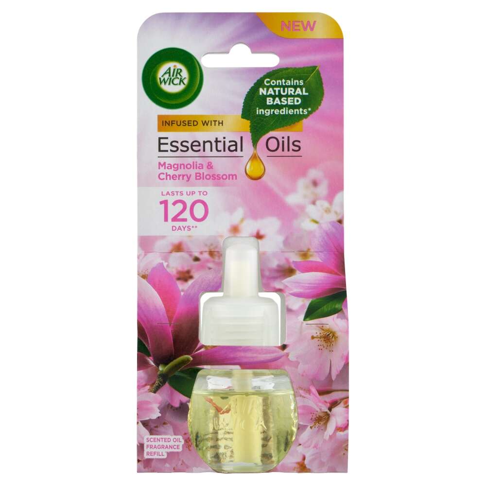 Air Wick Magnólia és Cseresznyevirág Utántöltő elektromos légfris...