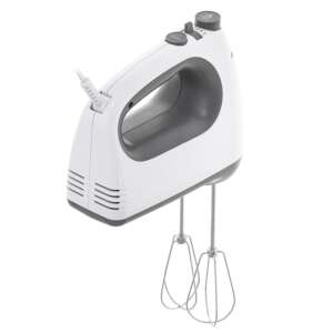Camry CR4220W White Hand Mixer Angled View - Hand Mixer
