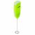 ADLER MS4493G green electric milk frother on white background