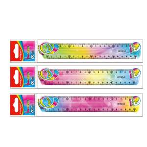 Keyroad Flex Draw 20 cm flexible ruler with rainbow color gradient - Keyroad